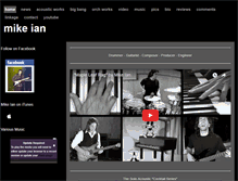 Tablet Screenshot of mikeian.com
